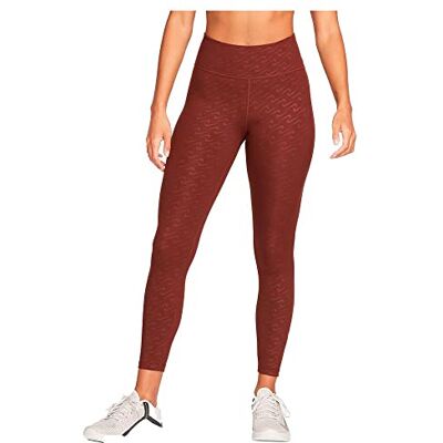 NIKE One Df Icnlsh Prt M T Tights Bronze Eclipse/Sail M Legging One Df Icnlsh PRT M T pour femme, taille M NIKE One Df Icnlsh Prt M T Tights Bronze Eclipse/Sail M Legging One Df Icnlsh PRT M T pour femme, taille M