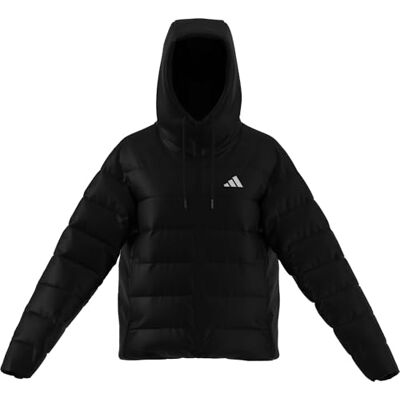 adidas dam Essentials CLIMAWARM Light Down Hooded Jackets, black, XL adidas dam Essentials CLIMAWARM Light Down Hooded Jackets, black, XL