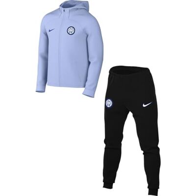 NIKE Men's Survêtement Inter Mnk Df Strk Hd Trksuit K, Light Marine/Black/Lyon Blue, DX3537-548, S NIKE Men's Survêtement Inter Mnk Df Strk Hd Trksuit K, Light Marine/Black/Lyon Blue, DX3537-548, S