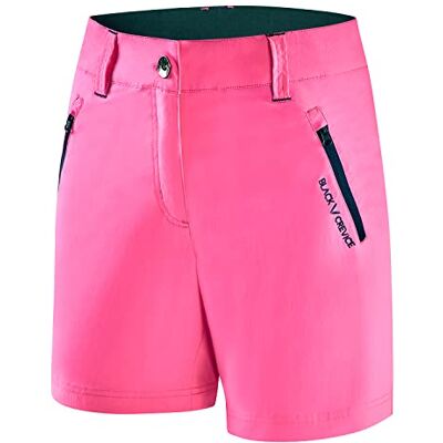 Black Crevice Short court classique pour femme, Rose/bleu acier, 46 Black Crevice Short court classique pour femme, Rose/bleu acier, 46