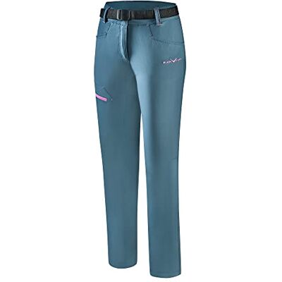 Black Crevice Pantalon de trekking pour femme I Pantalon de randonnée avec poches pratiques I Pantalon d'extérieur I Imperméable et séchage rapide I Résistant et respirant, Blue Mirage/Pink, 46 Black Crevice Pantalon de trekking pour femme I Pantalon de randonnée avec poches pratiques I Pantalon d'extérieur I Imperméable et séchage rapide I Résistant et respirant, Blue Mirage/Pink, 46