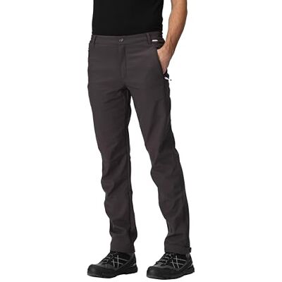 Regatta Mens Geo Softshell II, Pantalon pour Homme, Gris (Ash), 54 FR (44W UK) Regatta Mens Geo Softshell II, Pantalon pour Homme, Gris (Ash), 54 FR (44W UK)