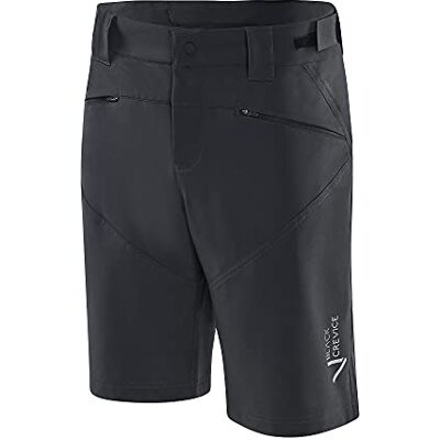Black Crevice Pantalon de VTT pour homme I Pantalon de cyclisme pour homme I Imperméable et séchage rapide I Pantalon de VTT résistant et respirant avec rembourrage confortable, Noir, XL Black Crevice Pantalon de VTT pour homme I Pantalon de cyclisme pour homme I Imperméable et séchage rapide I Pantalon de VTT résistant et respirant avec rembourrage confortable, Noir, XL