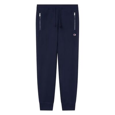 Champion Pantalon avec poignets côtelés pour homme, Dark Blue, M Champion Pantalon avec poignets côtelés pour homme, Dark Blue, M