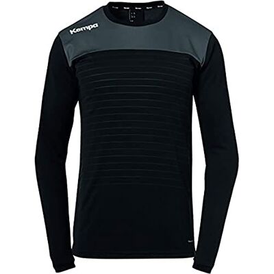 Kempa Emotion 2.0 Langarmshirt Longsleeve Enfant, Noir/Anthracite, 12 Ans Kempa Emotion 2.0 Langarmshirt Longsleeve Enfant, Noir/Anthracite, 12 Ans