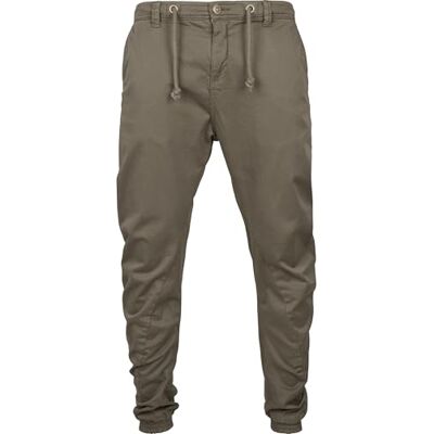 Urban Classics Pantalon de jogging stretch pour homme, Vert (olive 176), M Urban Classics Pantalon de jogging stretch pour homme, Vert (olive 176), M