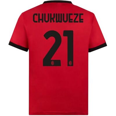 AC Milan Maillot Accueil Réplique Stade, Maillot de Football Maison, Officiel, Saison 2023/24 AC Milan Maillot Accueil Réplique Stade, Maillot de Football Maison, Officiel, Saison 2023/24