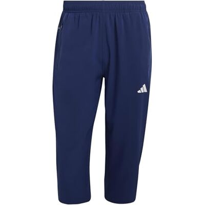 adidas Homme Workout Essentials Flex Woven 3/4 Pants, dark blue, XL adidas Homme Workout Essentials Flex Woven 3/4 Pants, dark blue, XL