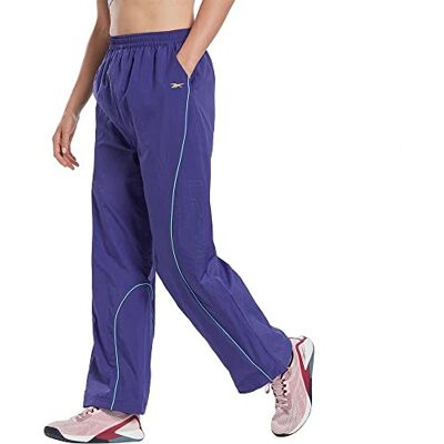Reebok LM Woven Pantalon Femme, Bolprp, XL Reebok LM Woven Pantalon Femme, Bolprp, XL
