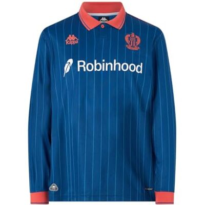 Kappa Kombat 2026 Third Ogc Nice Ls ACT Jersey Mixte Kappa Kombat 2026 Third Ogc Nice Ls ACT Jersey Mixte