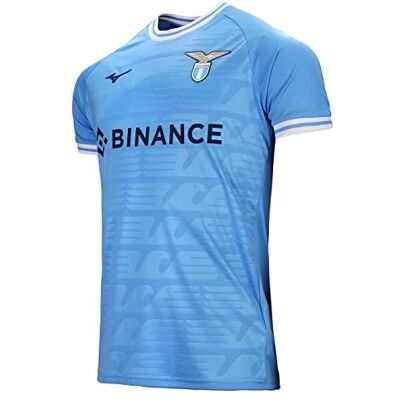 T-shirt Mizuno Lazio 22/23 Junior Bleu Ciel - Vêtements Sportifs T-shirt Mizuno Lazio 22/23 Junior Bleu Ciel - Vêtements Sportifs