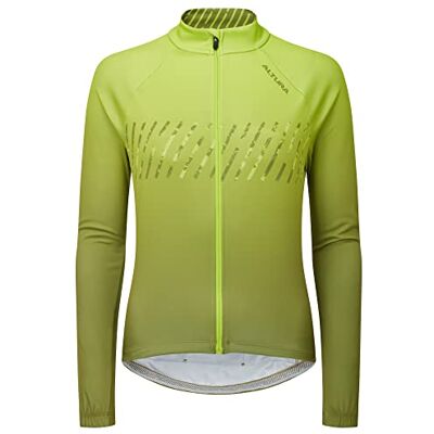 Altura Airstream LS Maillot pour femme, Citron Vert, 46 Altura Airstream LS Maillot pour femme, Citron Vert, 46