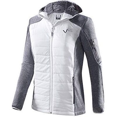Black Crevice Veste Hybride Blanche - Manteau Extérieur Femme Black Crevice Veste Hybride Blanche - Manteau Extérieur Femme