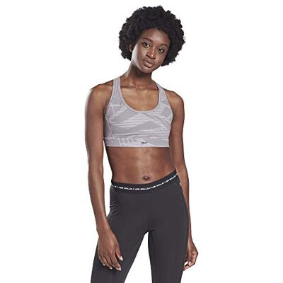 Reebok LM Lux Racer Bra AOP Soutien-Gorge de Sport Femme Reebok LM Lux Racer Bra AOP Soutien-Gorge de Sport Femme