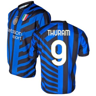 Inter Réplique Maillot Home Kit 2024/2025 Medium Thuram Inter Réplique Maillot Home Kit 2024/2025 Medium Thuram