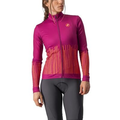 CASTELLI Sorpresa Maillot FZ, Magenta/Orange, M CASTELLI Sorpresa Maillot FZ, Magenta/Orange, M