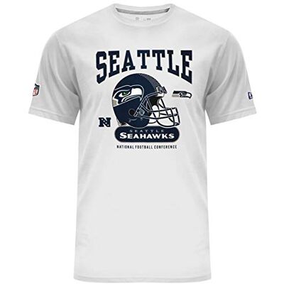 New Era NFL Seattle Seahawks Helmet Classic T-Shirt, Größe:S New Era NFL Seattle Seahawks Helmet Classic T-Shirt, Größe:S