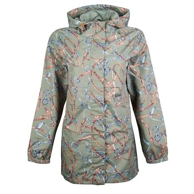 HKM Allure Veste de Pluie Mixte, Vert olive, L HKM Allure Veste de Pluie Mixte, Vert olive, L