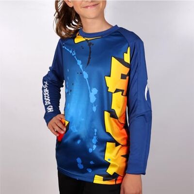 HO Soccer Graffiti Daring Blue T-shirt Mixte enfant (lot de 1) HO Soccer Graffiti Daring Blue T-shirt Mixte enfant (lot de 1)