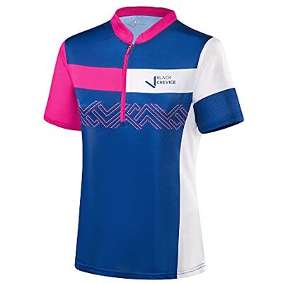 Black Crevice T-shirt VTT pour femme Tailles de t-shirts pour femme T-shirt de cyclisme pour femme en 100% polyester T-shirt de cyclisme pour femme T-shirt de sport respirant pour femme, Bleu Black Crevice T-shirt VTT pour femme Tailles de t-shirts pour femme T-shirt de cyclisme pour femme en 100% polyester T-shirt de cyclisme pour femme T-shirt de sport respirant pour femme, Bleu