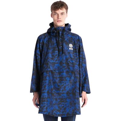 Inter Veste/Poncho imperméable, collection exclusive Rain, Unisexe-Adulte, convient pour toutes les saisons et occasions, produit officiel Inter Veste/Poncho imperméable, collection exclusive Rain, Unisexe-Adulte, convient pour toutes les saisons et occasions, produit officiel