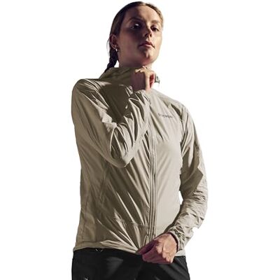 Gore Wear Fernflow Beige Veste coupe-vent légère - Femme Gore Wear Fernflow Beige Veste coupe-vent légère - Femme