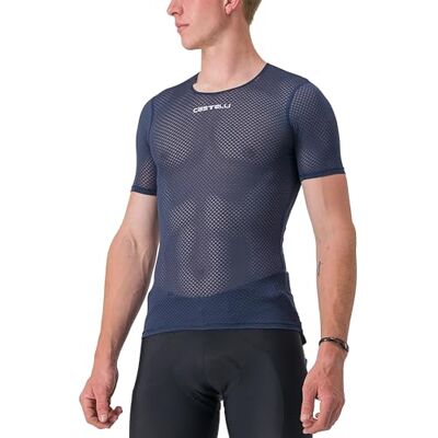 CASTELLI T-Shirt Homme, Bleu belge, XXL CASTELLI T-Shirt Homme, Bleu belge, XXL
