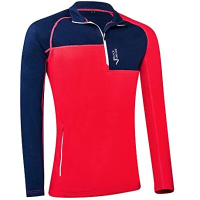Black Crevice Store de ski en mérinos pour homme, bleu marine/rouge, XL Black Crevice Store de ski en mérinos pour homme, bleu marine/rouge, XL