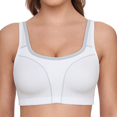 Susa Soutien gorge de sport Femme 7897, Blanc (Weiß Grau 238), FR : 100C (Taille fabricant : 85C) Susa Soutien gorge de sport Femme 7897, Blanc (Weiß Grau 238), FR : 100C (Taille fabricant : 85C)
