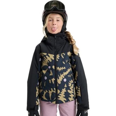 Roxy Veste de Snow Free Jet Block Girl Jacket Beige 12 Roxy Veste de Snow Free Jet Block Girl Jacket Beige 12