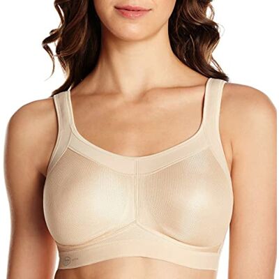 Anita Active Sport-BH Soutien-gorge de sport pour femme, Beige (Desert 753), 100D Anita Active Sport-BH Soutien-gorge de sport pour femme, Beige (Desert 753), 100D