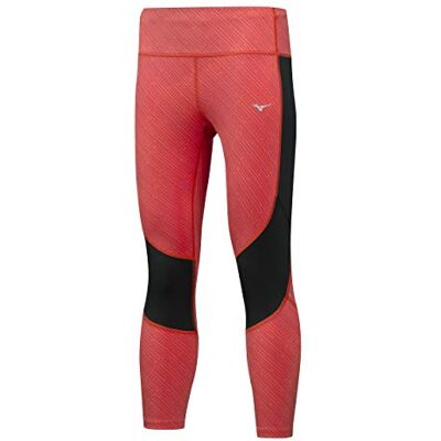 Mizuno Impulse Printed Tight Orange, Schwarz Pantalon Legging imprimé Impulse Orange, Noir. Femme Mizuno Impulse Printed Tight Orange, Schwarz Pantalon Legging imprimé Impulse Orange, Noir. Femme