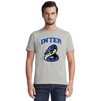 Inter T-shirt unisexe, adulte, produit officiel, collection Back to Stadium Inter T-shirt unisexe, adulte, produit officiel, collection Back to Stadium
