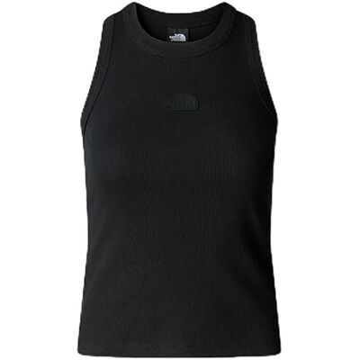 THE NORTH FACE NF0A8BVTJK3 W Slim Rib Tank Débardeur Femme TNF Noir Taille L, TNF Black, L THE NORTH FACE NF0A8BVTJK3 W Slim Rib Tank Débardeur Femme TNF Noir Taille L, TNF Black, L