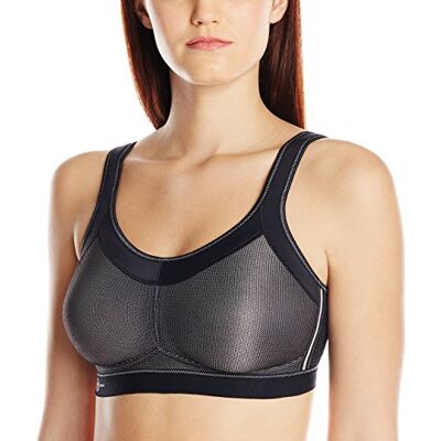 Anita Active BH Soutien-Gorge De Sport Femme, Noir (Schwarz 001), 90B (Taille Fabricant: 75B), Noir (Schwarz 001), 90B Anita Active BH Soutien-Gorge De Sport Femme, Noir (Schwarz 001), 90B (Taille Fabricant: 75B), Noir (Schwarz 001), 90B