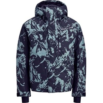 JACK & JONES Veste de ski Jjalpes Aw25, bleu minéral, L, Bleu minéral., L JACK & JONES Veste de ski Jjalpes Aw25, bleu minéral, L, Bleu minéral., L