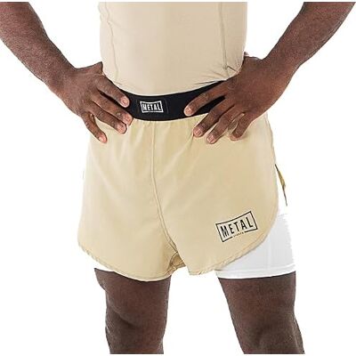 METAL BOXE Fight Short 2en1 Short Homme METAL BOXE Fight Short 2en1 Short Homme