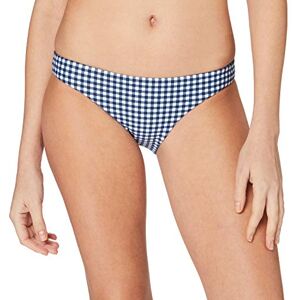 Seafolly Capri Check Hipster Bas de Maillot de Bain Femme, Bleu Indigo, 38 Seafolly Capri Check Hipster Bas de Maillot de Bain Femme, Bleu Indigo, 38