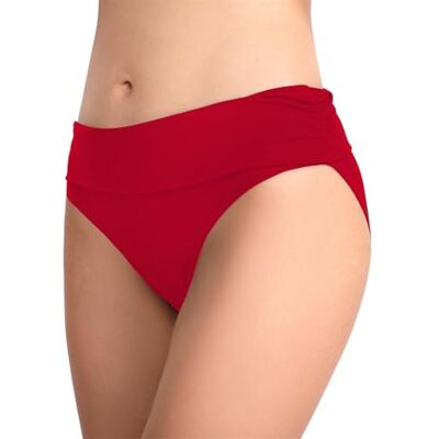 Uqezagpa Bas de bain tankini taille haute à volants à séchage rapide en polyester pour soulever les fesses Uqezagpa Bas de bain tankini taille haute à volants à séchage rapide en polyester pour soulever les fesses