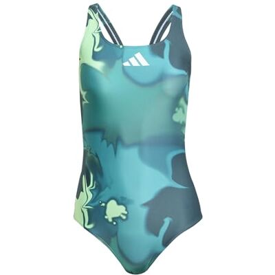 adidas Femme TIE DYE GRAPHIC V BACK SWIMSUIT, aurora ivy/white, 32 adidas Femme TIE DYE GRAPHIC V BACK SWIMSUIT, aurora ivy/white, 32