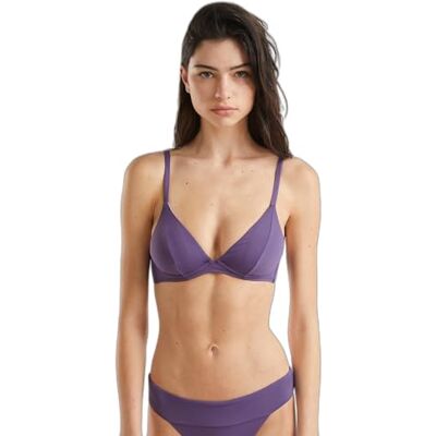 United Partie supérieure du bikini femme, Violet 66A, XS United Partie supérieure du bikini femme, Violet 66A, XS