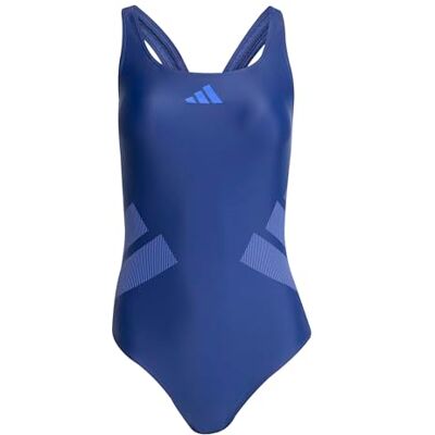 adidas dam LOGO C-BACK SWIMSUIT, Dark Blue/Semi Lucid Blue, 40 adidas dam LOGO C-BACK SWIMSUIT, Dark Blue/Semi Lucid Blue, 40