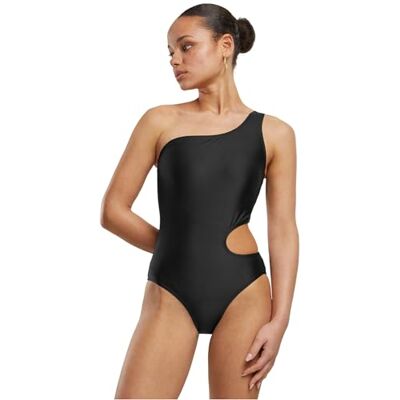 Urban Classics Bikini pour femme, Noir, S Urban Classics Bikini pour femme, Noir, S