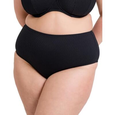 Curvy Kate Culotte bikini taille haute Jet Set Noir XL, Noir, XL Curvy Kate Culotte bikini taille haute Jet Set Noir XL, Noir, XL