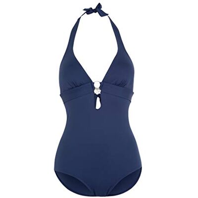 s.Oliver Maillot de bain pour femme, bleu foncé, 36 / A s.Oliver Maillot de bain pour femme, bleu foncé, 36 / A
