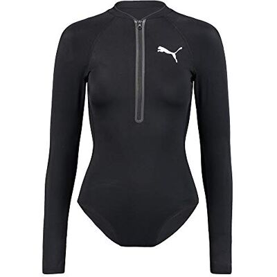 PUMA Maillot de bain surf pour femme, Noir, XL PUMA Maillot de bain surf pour femme, Noir, XL