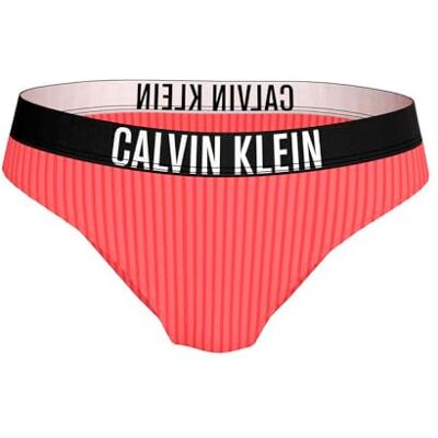 Calvin Maillot de bain bikini pour femme, rose (corail éclatant), L, Rose (corail éclatant), L Calvin Maillot de bain bikini pour femme, rose (corail éclatant), L, Rose (corail éclatant), L