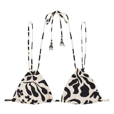 women'secret B&W Floral Triangle Haut de bikini haut haut Ecru Print 95B pour femme, Imprimé écru, 110B women'secret B&W Floral Triangle Haut de bikini haut haut Ecru Print 95B pour femme, Imprimé écru, 110B