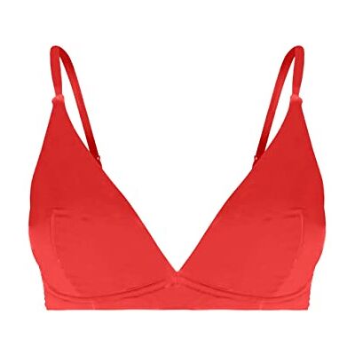 Tamaris Haut de bikini Anapa AOP pour femme, Corail, 40 B Tamaris Haut de bikini Anapa AOP pour femme, Corail, 40 B