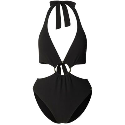 Pepe Jeans Solid Ha Swimsuit Maillot de bain pour femme Noir Taille XL Pepe Jeans Solid Ha Swimsuit Maillot de bain pour femme Noir Taille XL